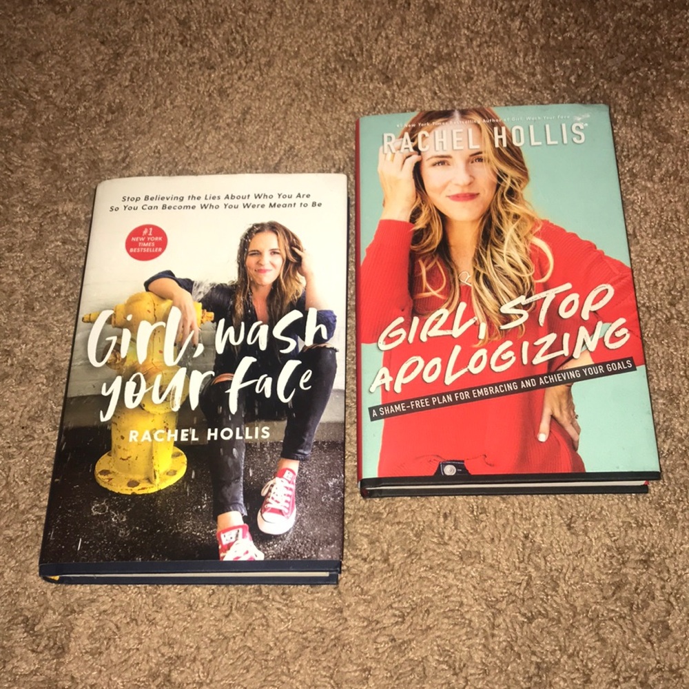 New condition of set books- Rachel Hollis